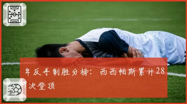 年反手制胜分榜：西西帕斯累计287次登顶